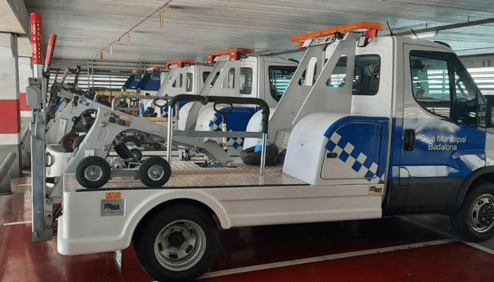 Coste sacar coche depósito Barcelona